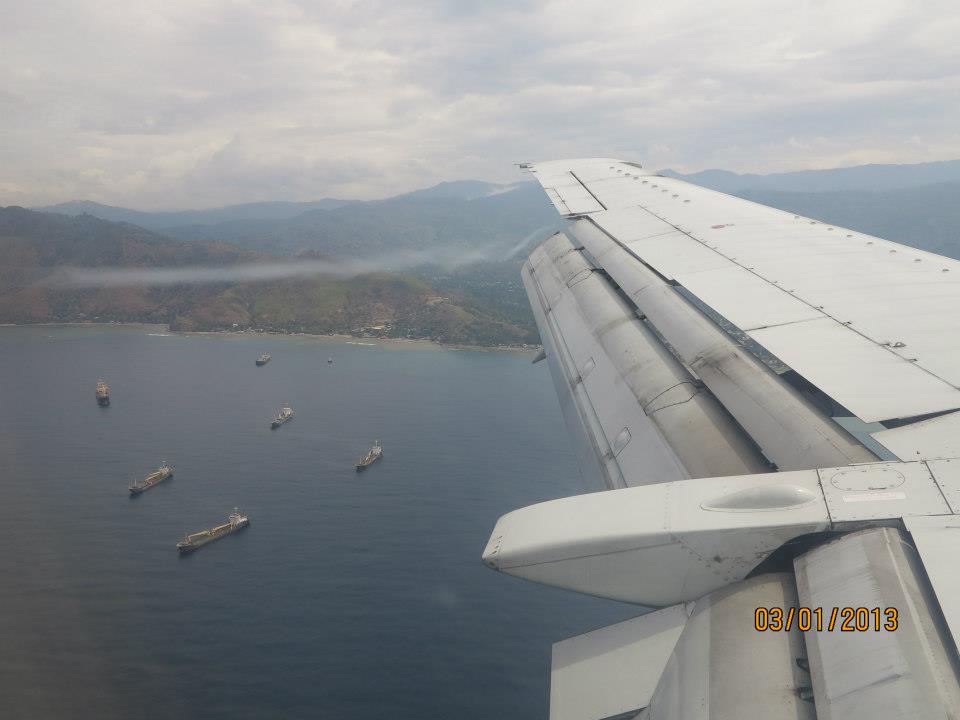 Flight to East Timor
